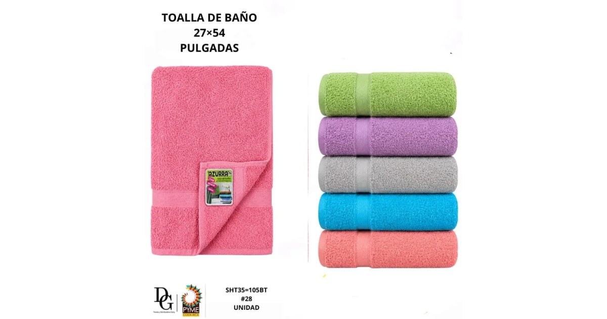 Paño para Ducha 27"X54"