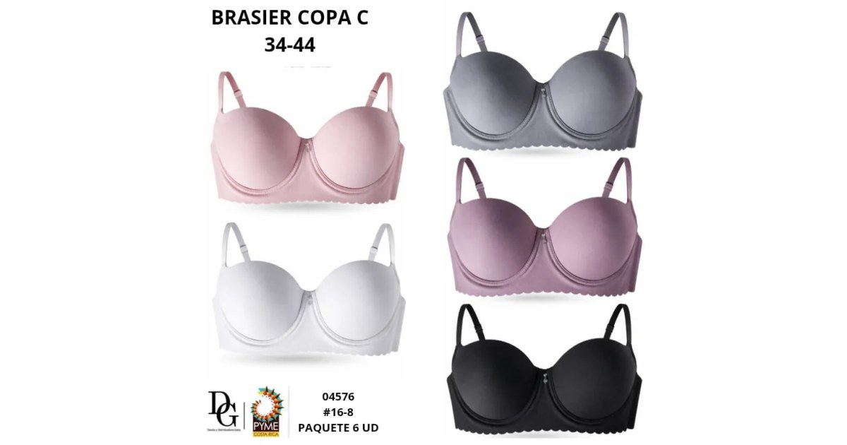 6 Brasieres Copa C