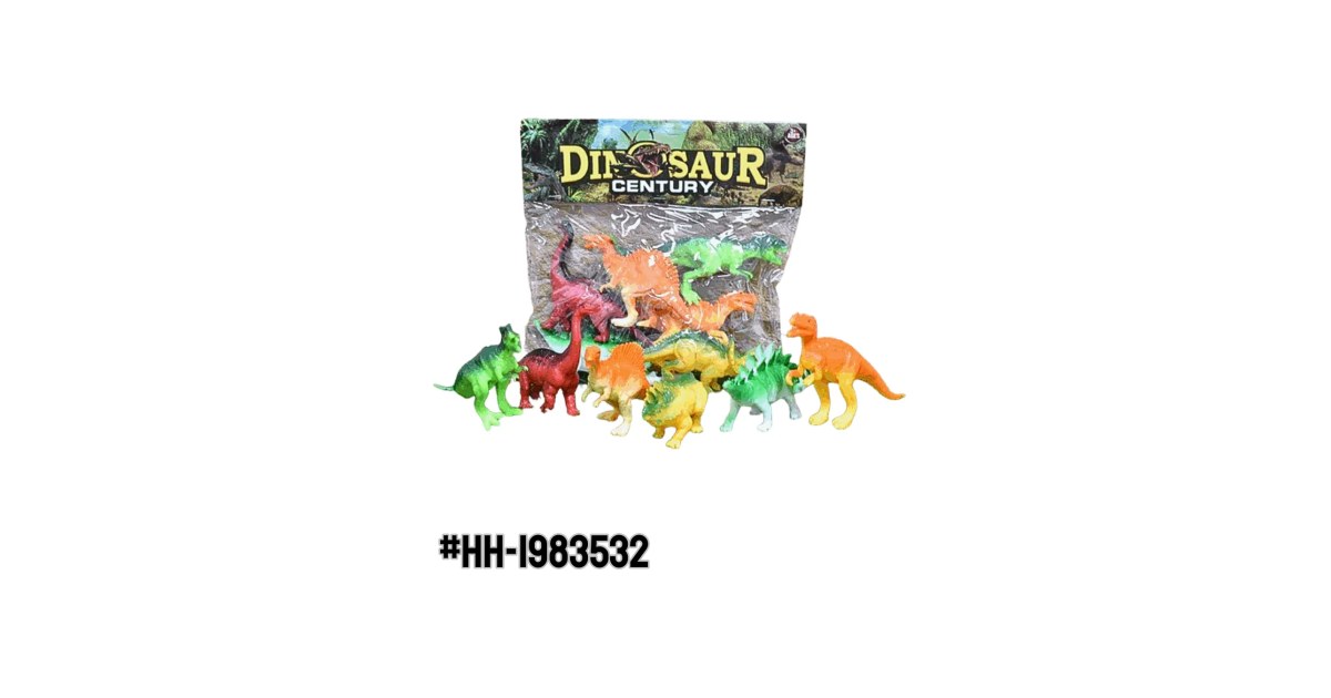 Juguete Set de Dinosaurios 6PZAS