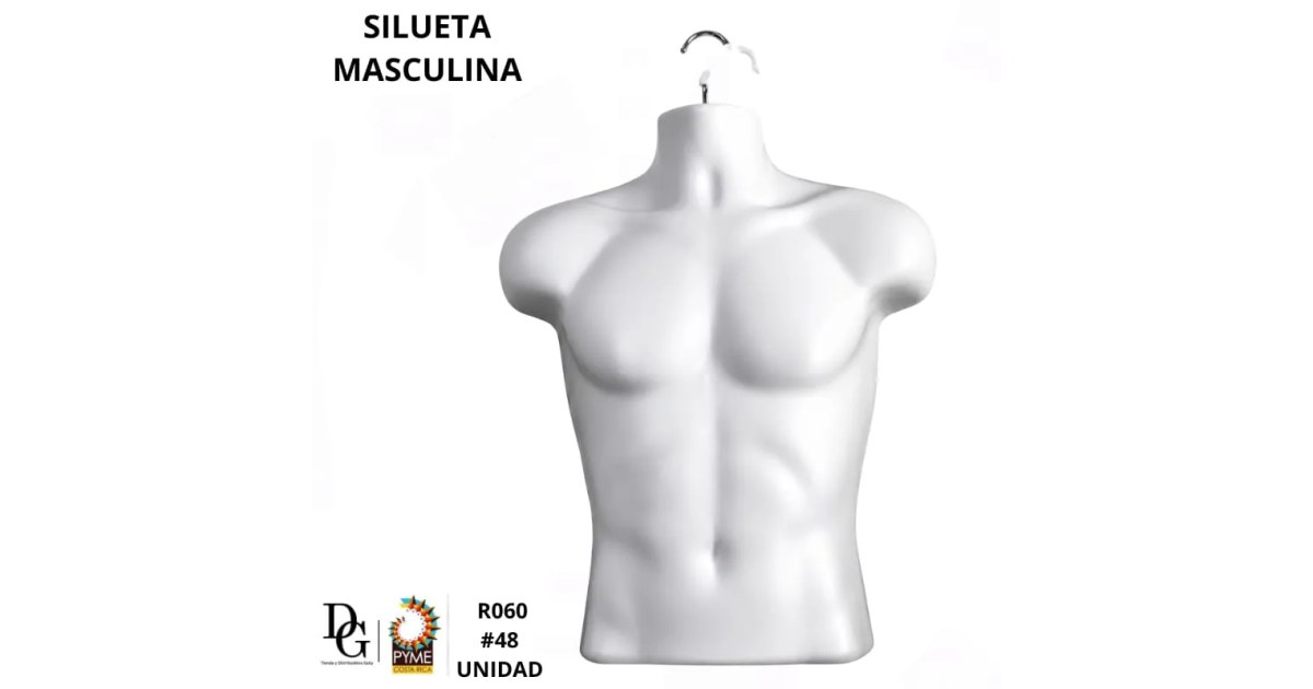 Maniquí Silueta de Hombre